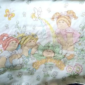 Cabbage Patch Kids pillowcase vintage 1983